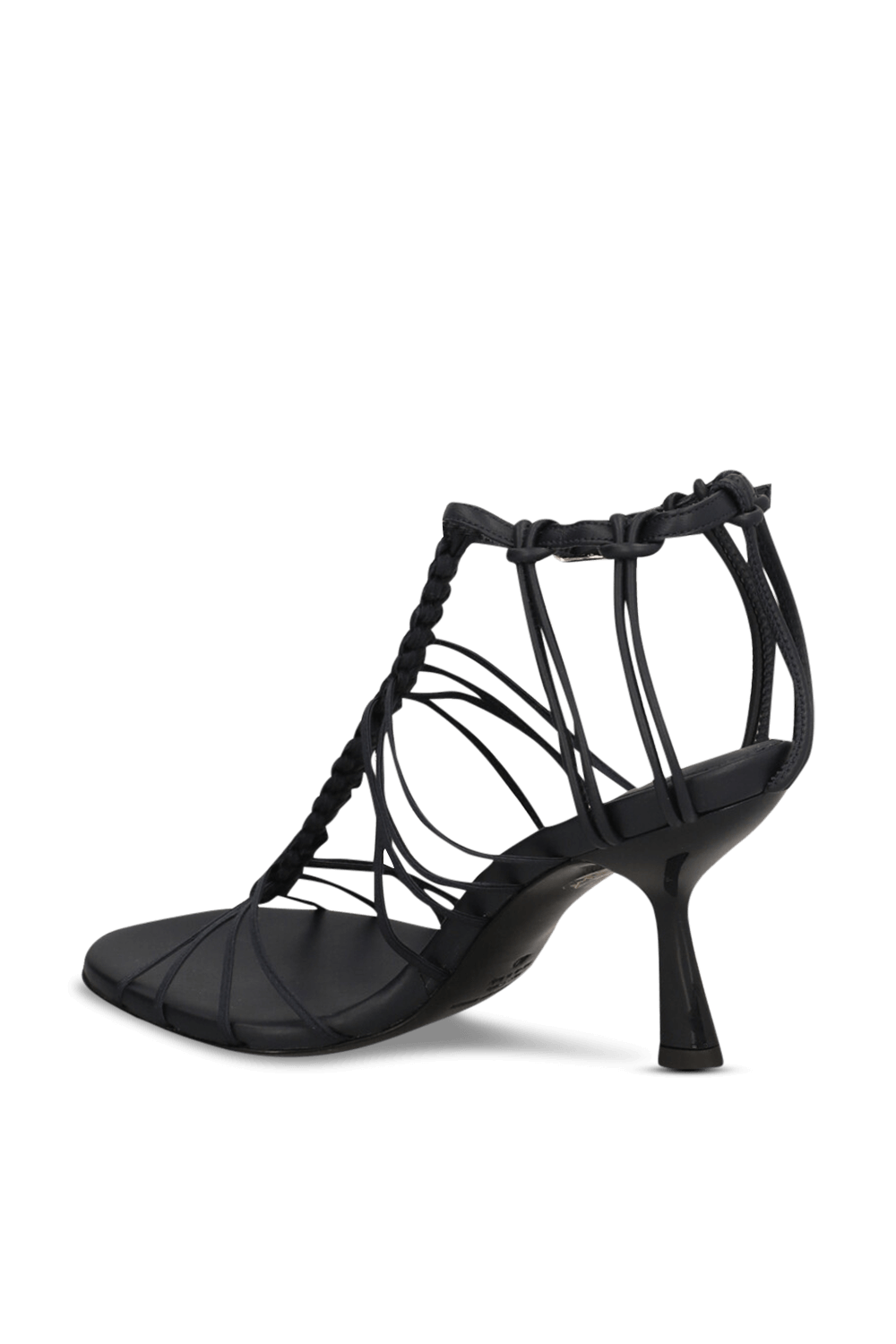 תמונה אחורית של סנדלי עקב