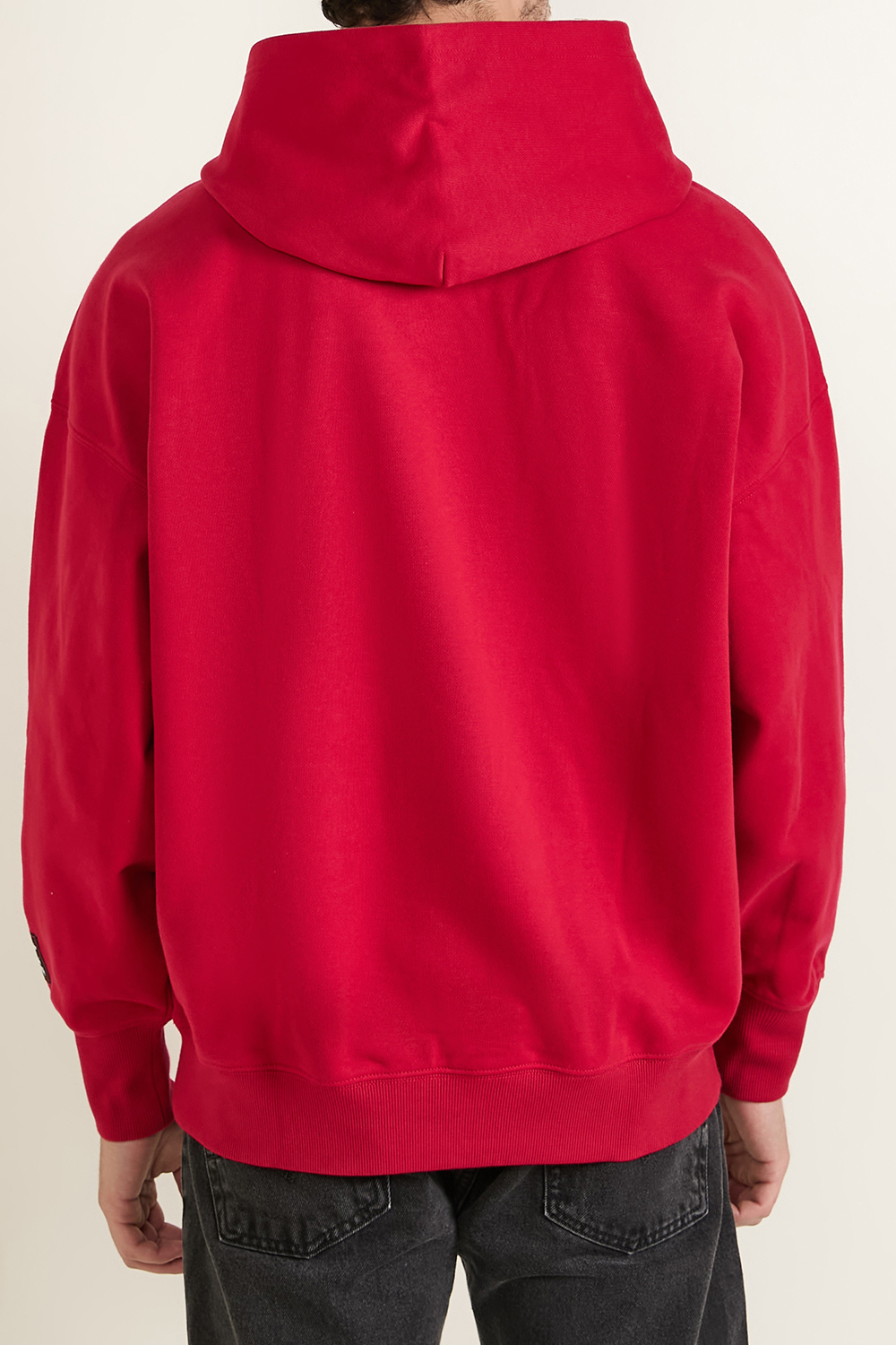 תמונת דוגמן אחורית של ליוויס X גנדאם סוושירט