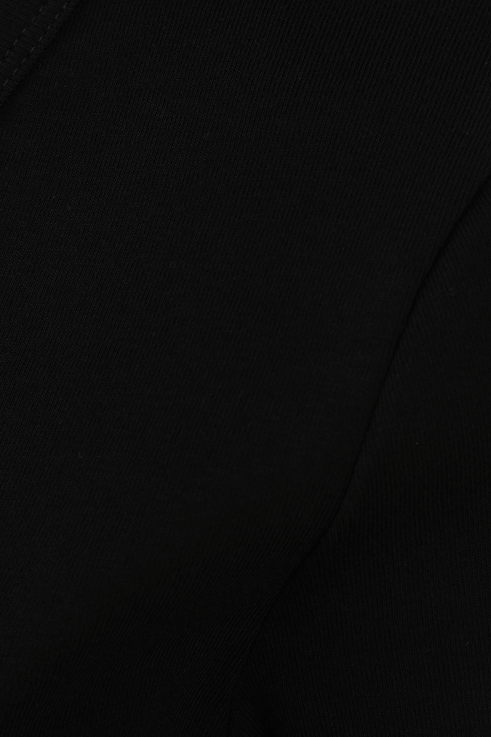 תמונה אחורית של Basic Tshirt in Noir Black