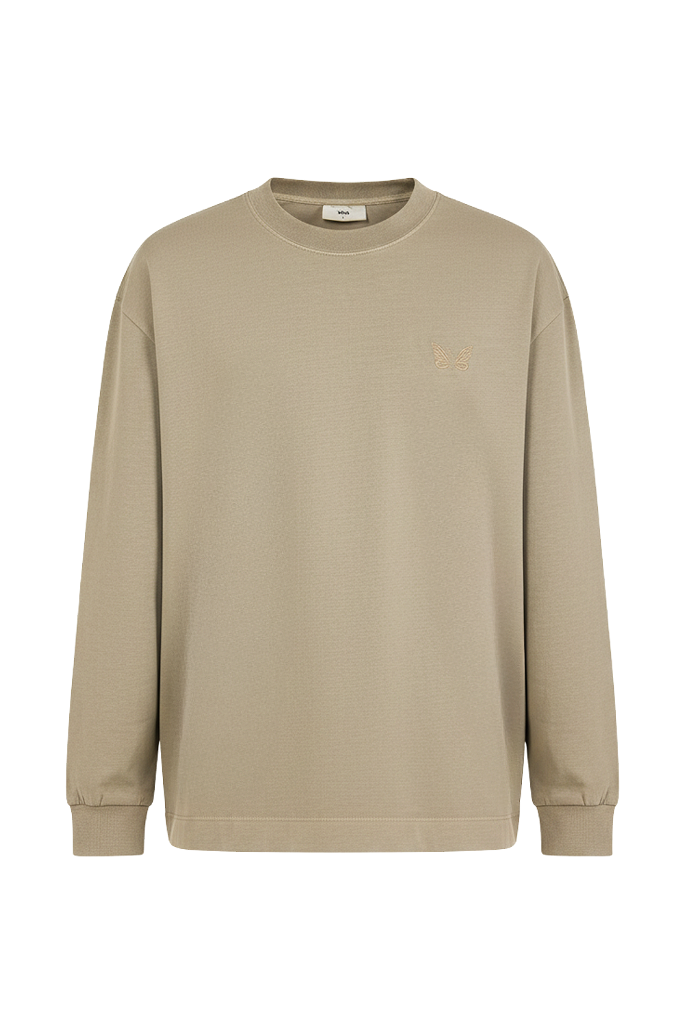 תמונה קידמית של חולצת טי ארוכה אוברסייז