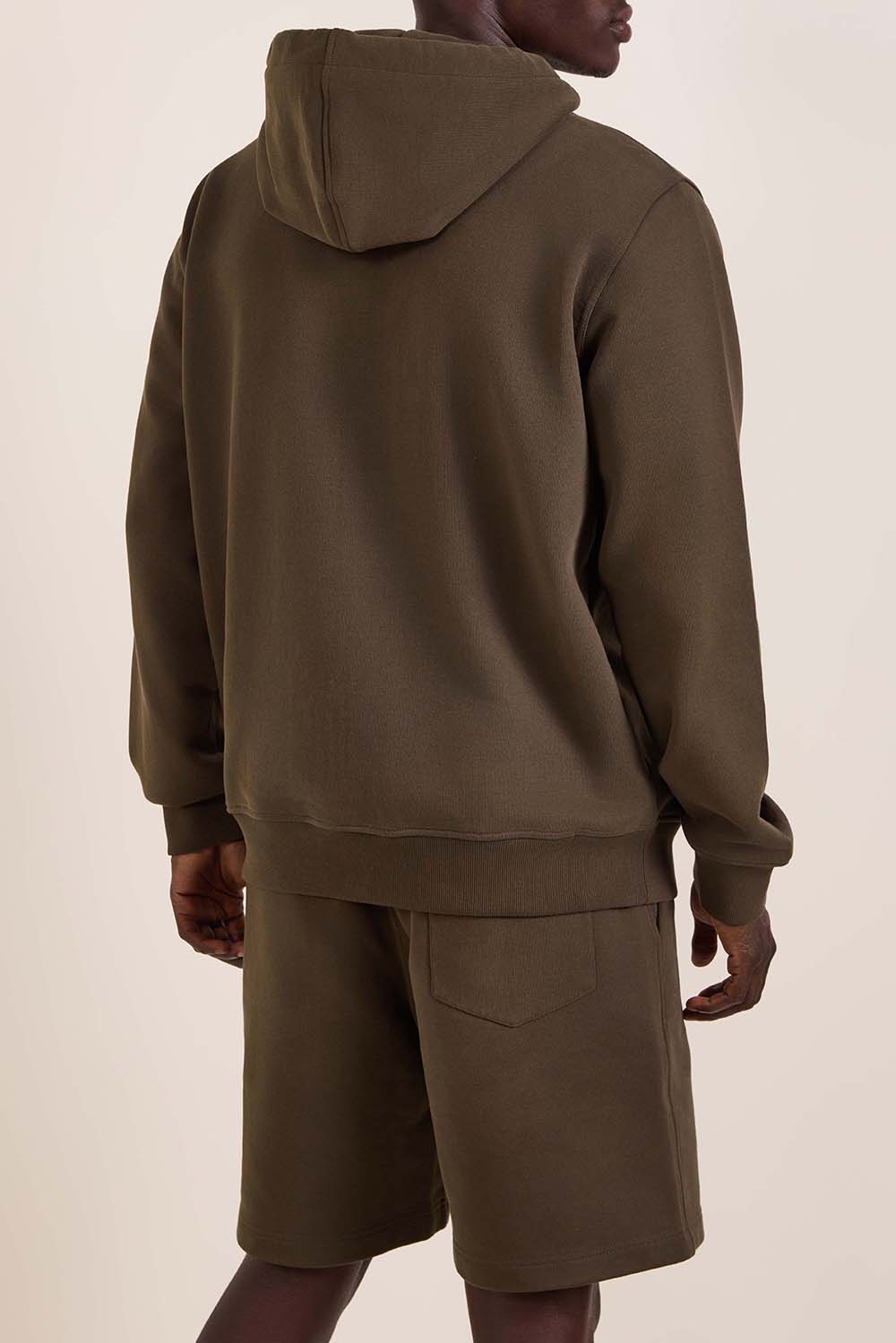 תמונת דוגמן אחורית של ז'קט קפוצ'ון