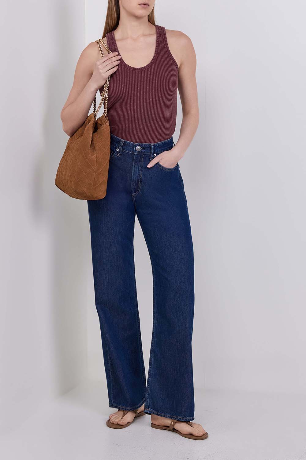 תמונת דוגמן קידמית של תיק כתף פלמינג הובו