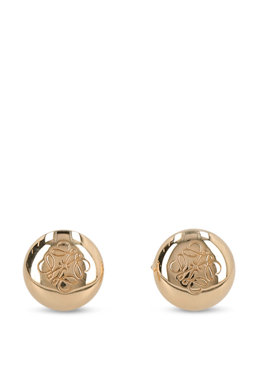 עגילים עם הטבעת לוגו LOEWE
