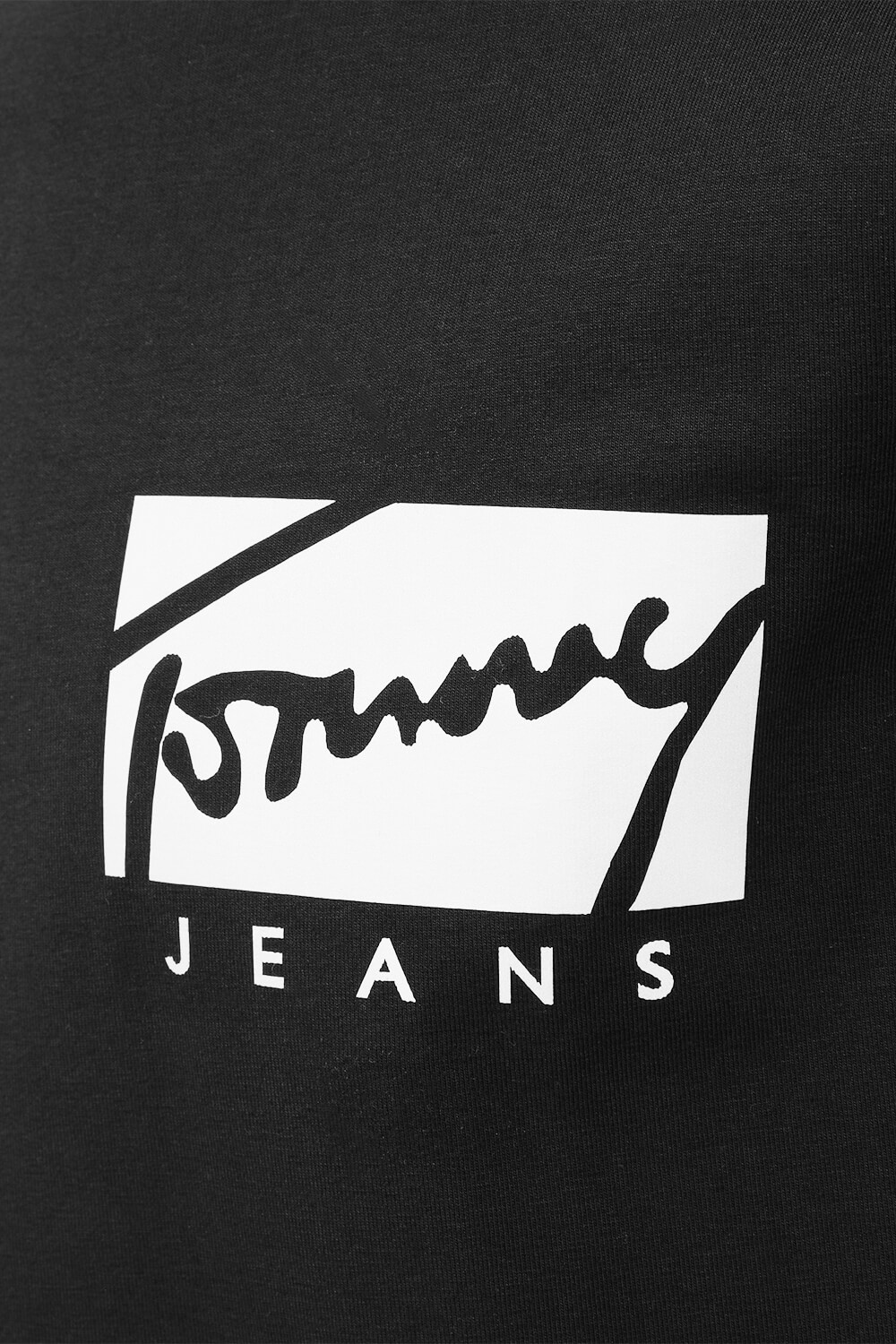 תמונה אחורית של Script Logo T-Shirt in Black