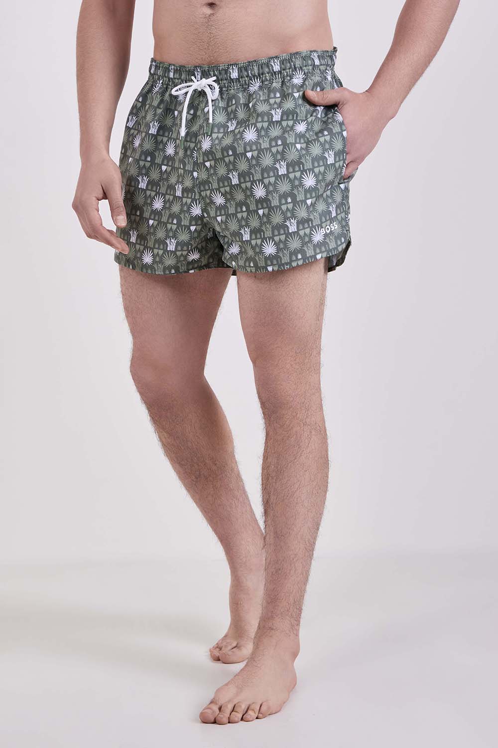 תמונת דוגמן קידמית של מכנסי בגד ים