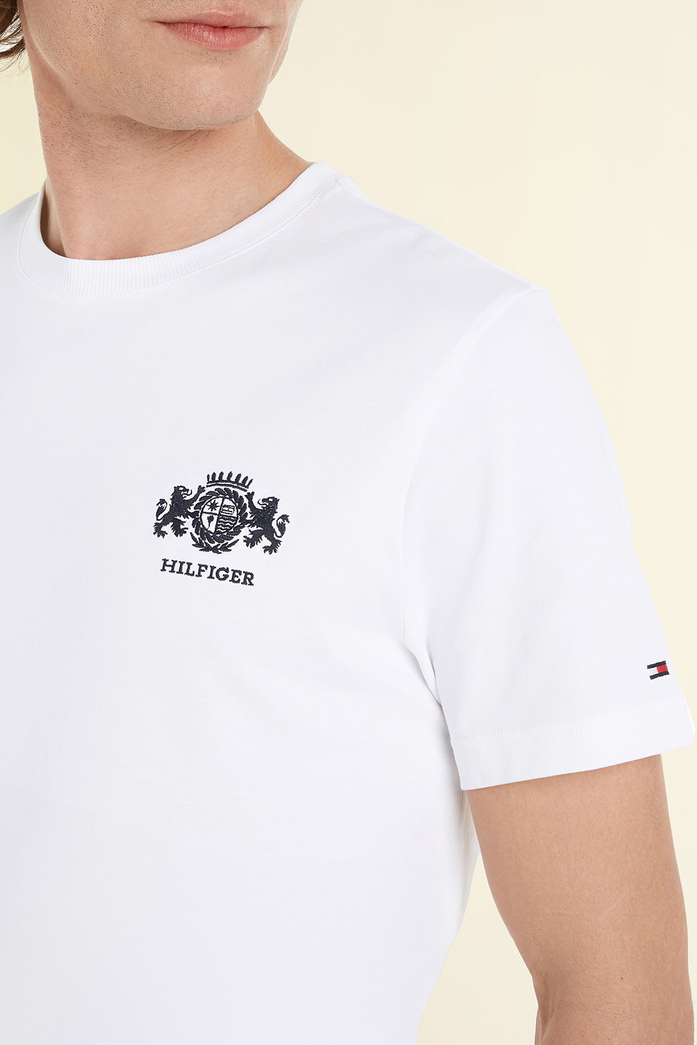 תמונת תקריב דוגמן של חולצת טי