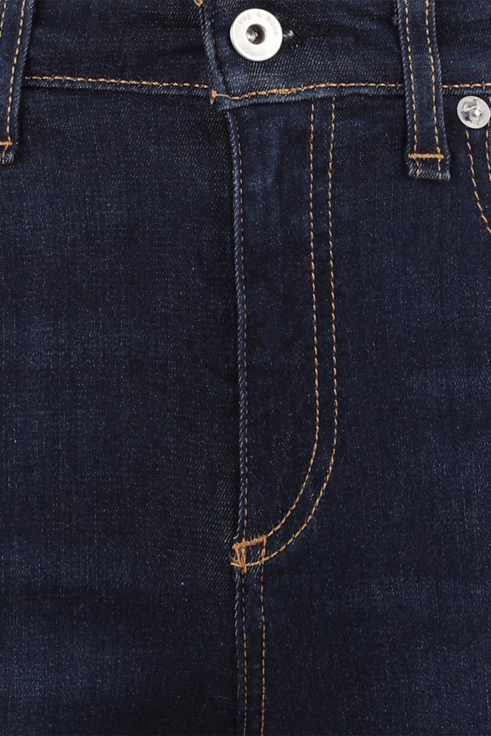 תמונה אחורית של מכנסי סקיני ג'ינס קייט כחולים