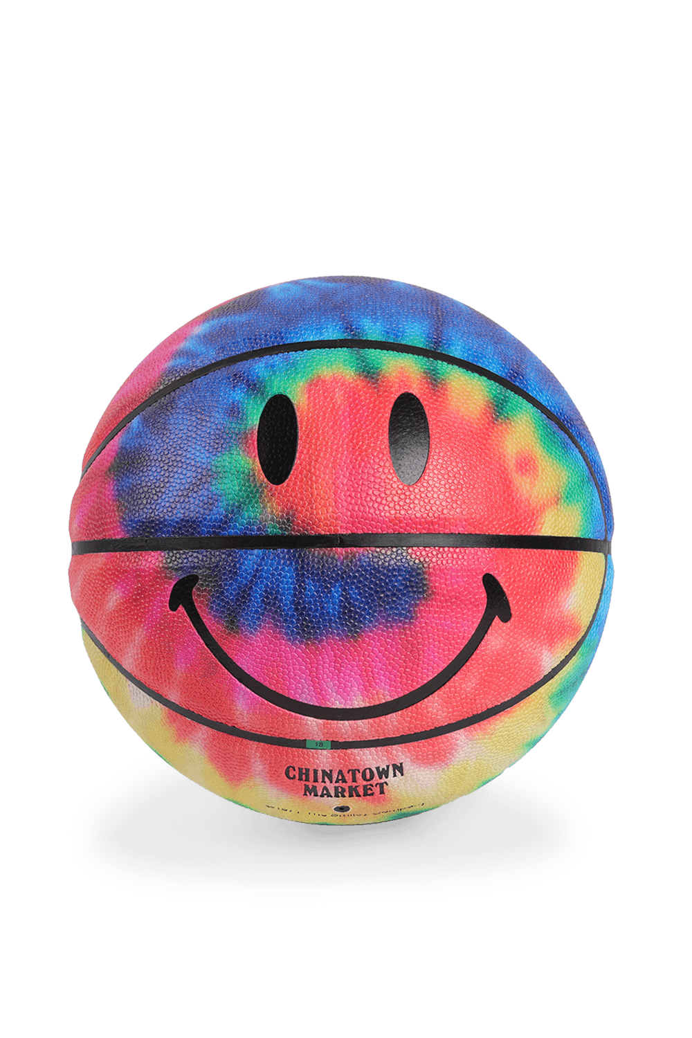 Tie Dye Smiley Basketball MARKET