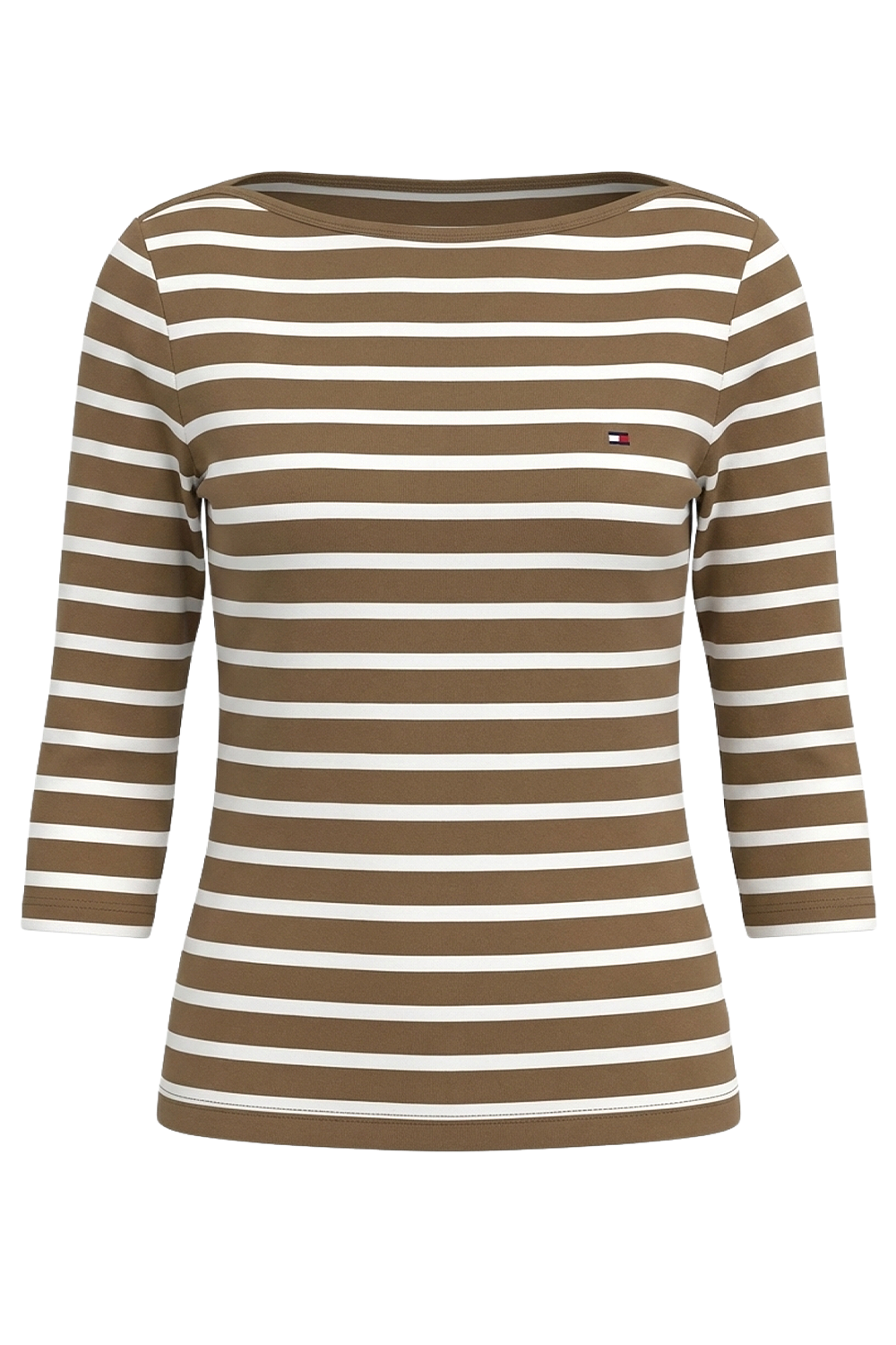 תמונה קידמית של חולצת פסים