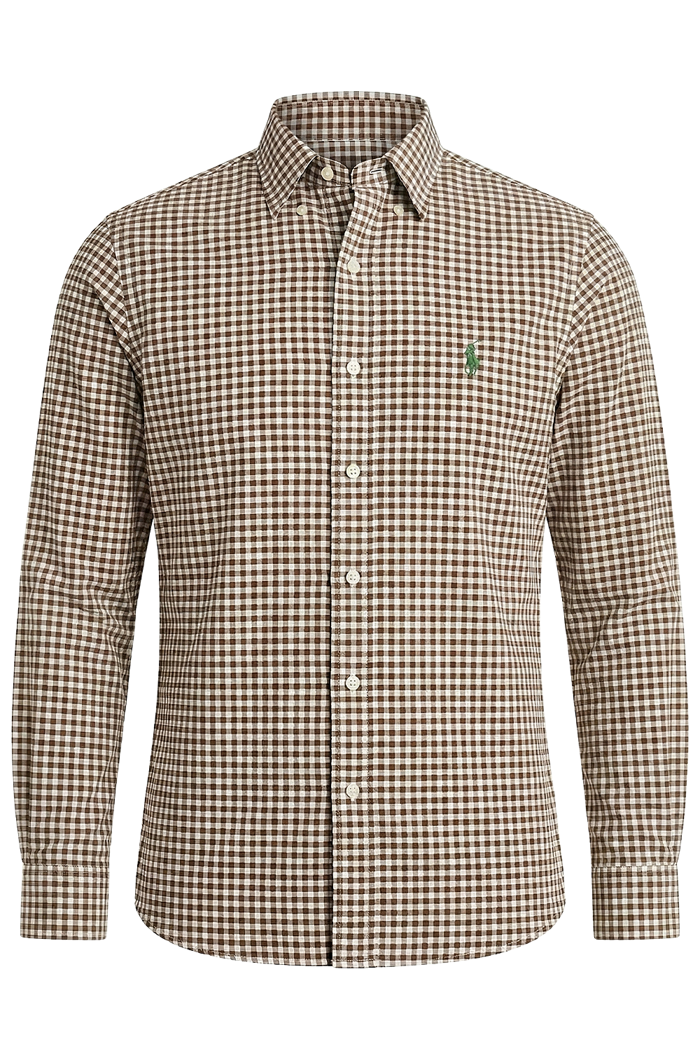 תמונה קידמית של חולצה מכופתרת ארוכה