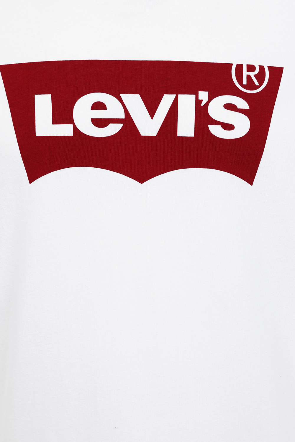 תמונה אחורית של חולצה ארוכה לבנה עם לוגו באטווינג