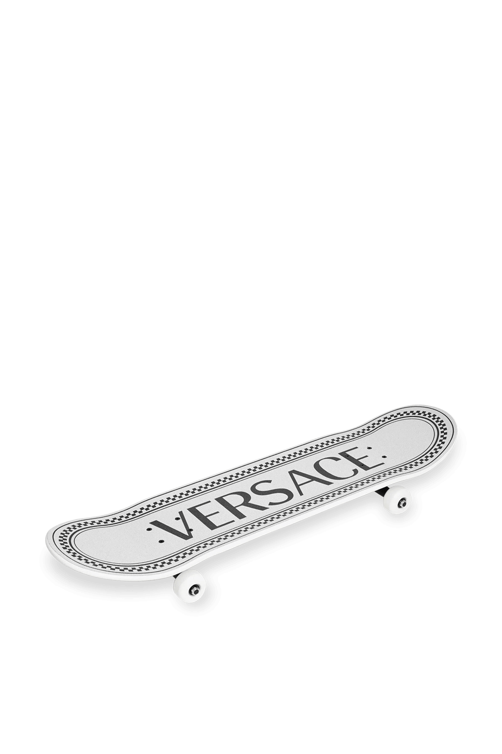 Logo Skateboard in White image number null VERSACE 