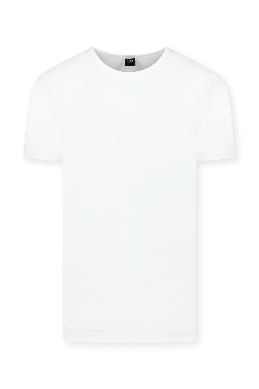 Slim-Fit Underwear T-Shirt With Vertical Logo in White image number null BOSS