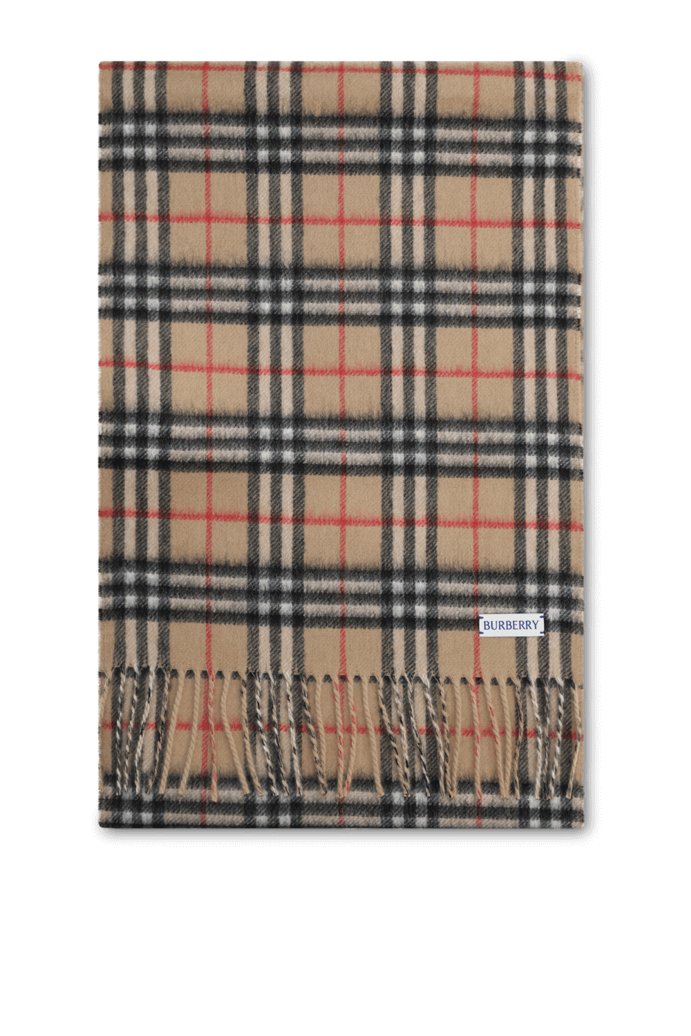 תמונה קידמית של צעיף קשמיר דו צדדי