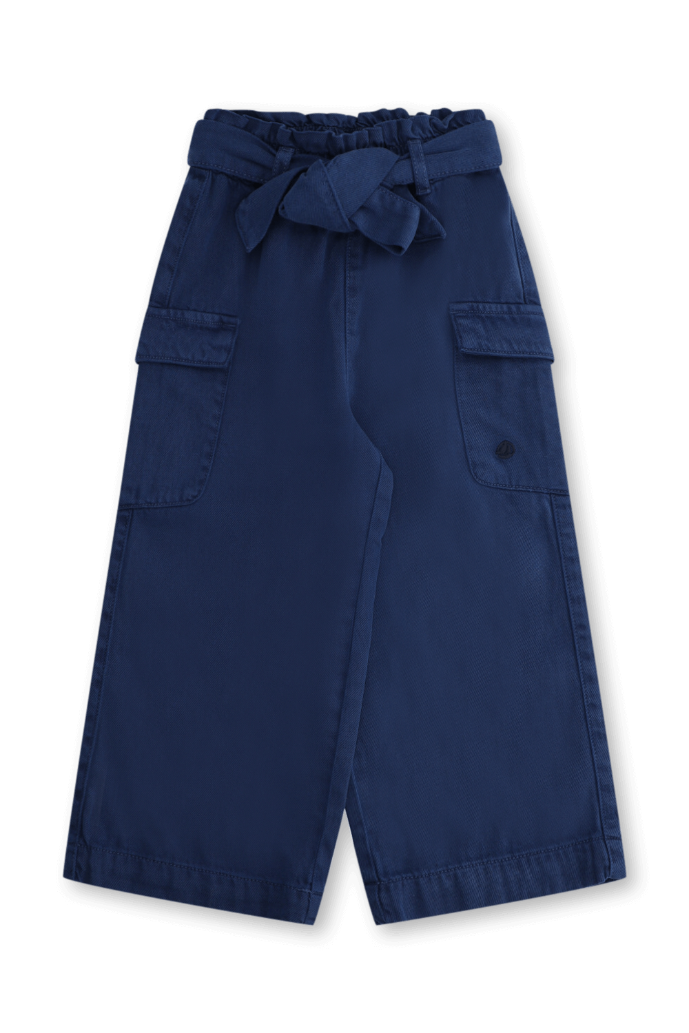 מכנסיים רחבים עם חגורה - גילאי 6-12 PETIT BATEAU