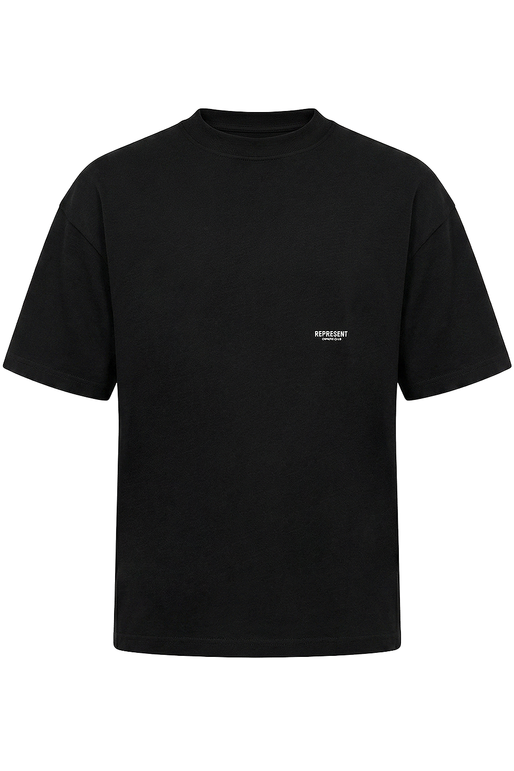 תמונה קידמית של חולצת טי אוברסייז