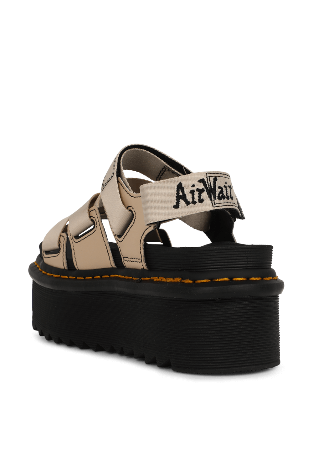 תמונה אחורית של סנדלי פלטפורמה קימבר