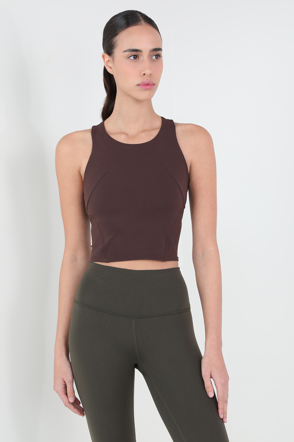 תמונת דוגמן קידמית של Wunder Train Racerback Tank Top