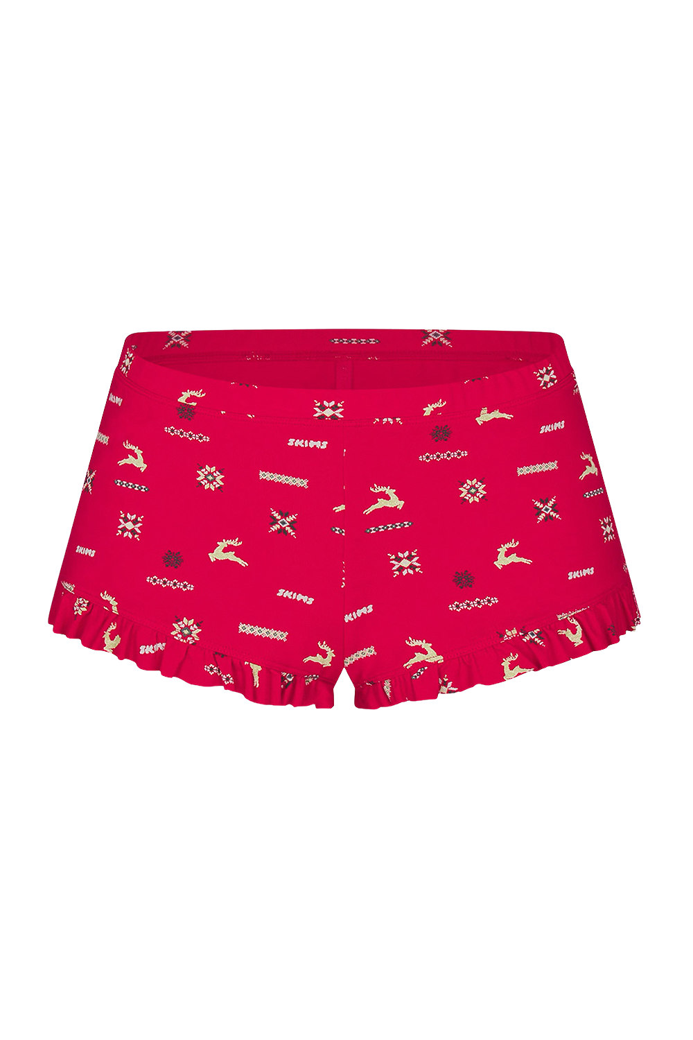 תמונה אחורית של SCOOP NECK TOP SLEEP SET