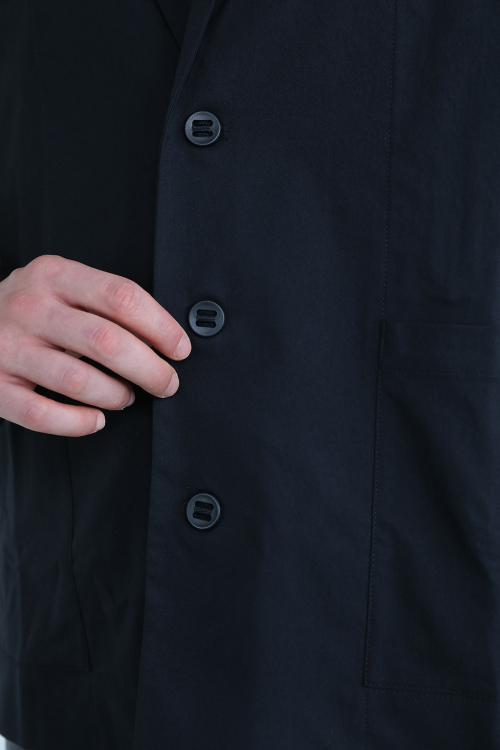 תמונת תקריב דוגמן של Relaxed-Fit Twill Blazer