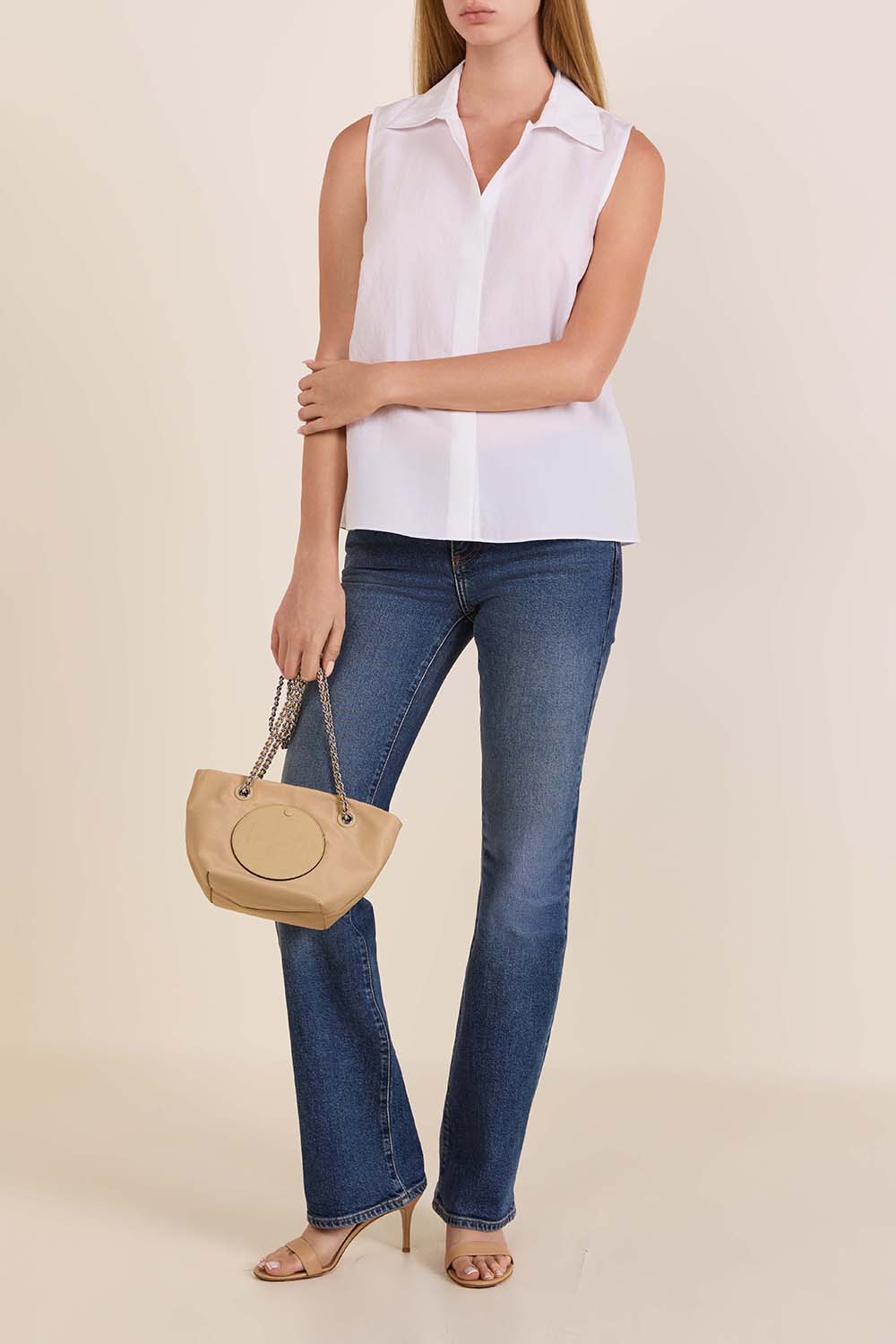 תמונת דוגמן קידמית של תיק קרוסבודי אלה צ'יין סמול