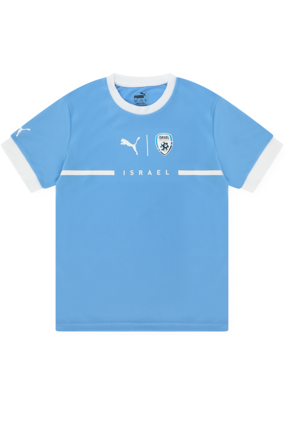 תמונה קידמית של חולצת טי נבחרת ישראל - גילאי 8-16