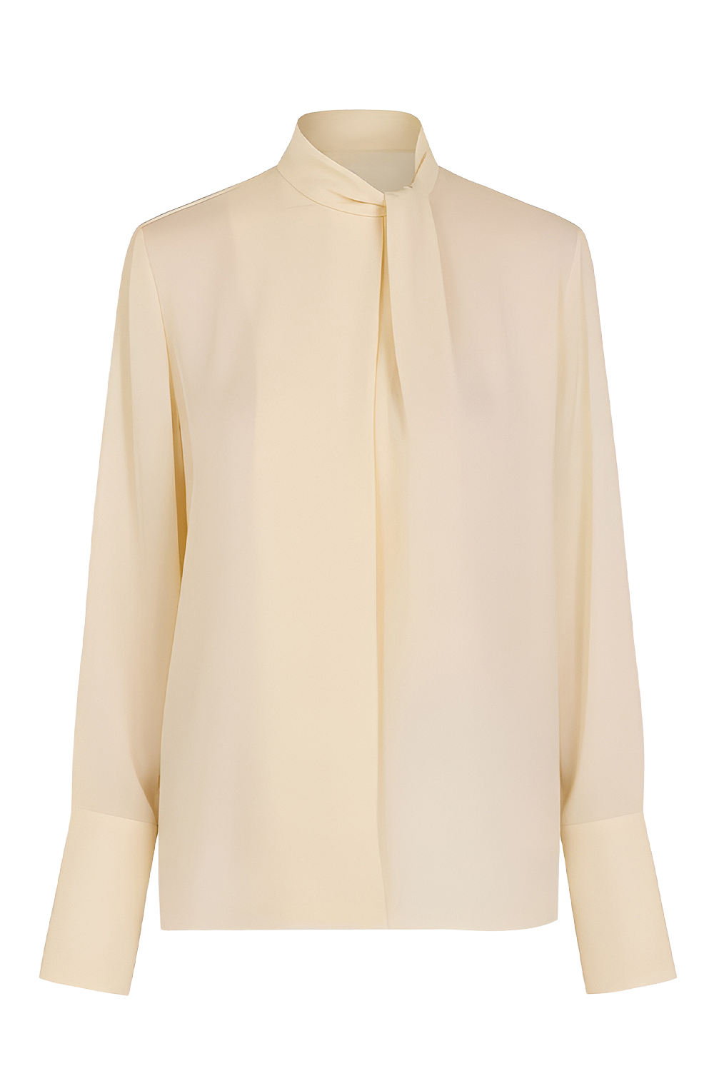 תמונה קידמית של חולצת משי