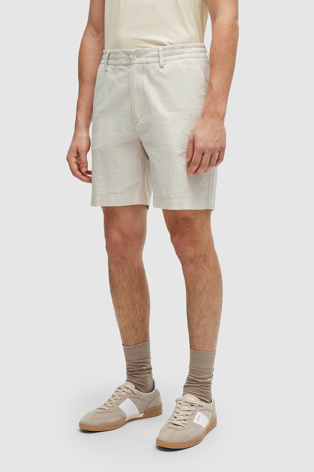 תמונת דוגמן קידמית של מכנסיים קצרים