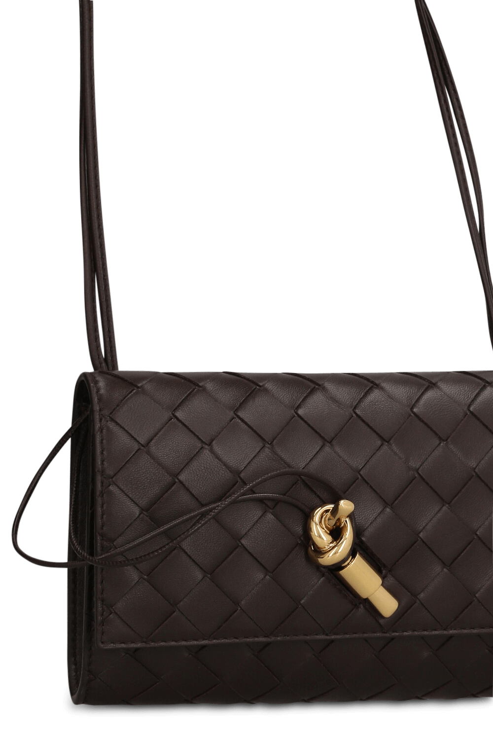 תמונת תקריב של תיק קלאץ'