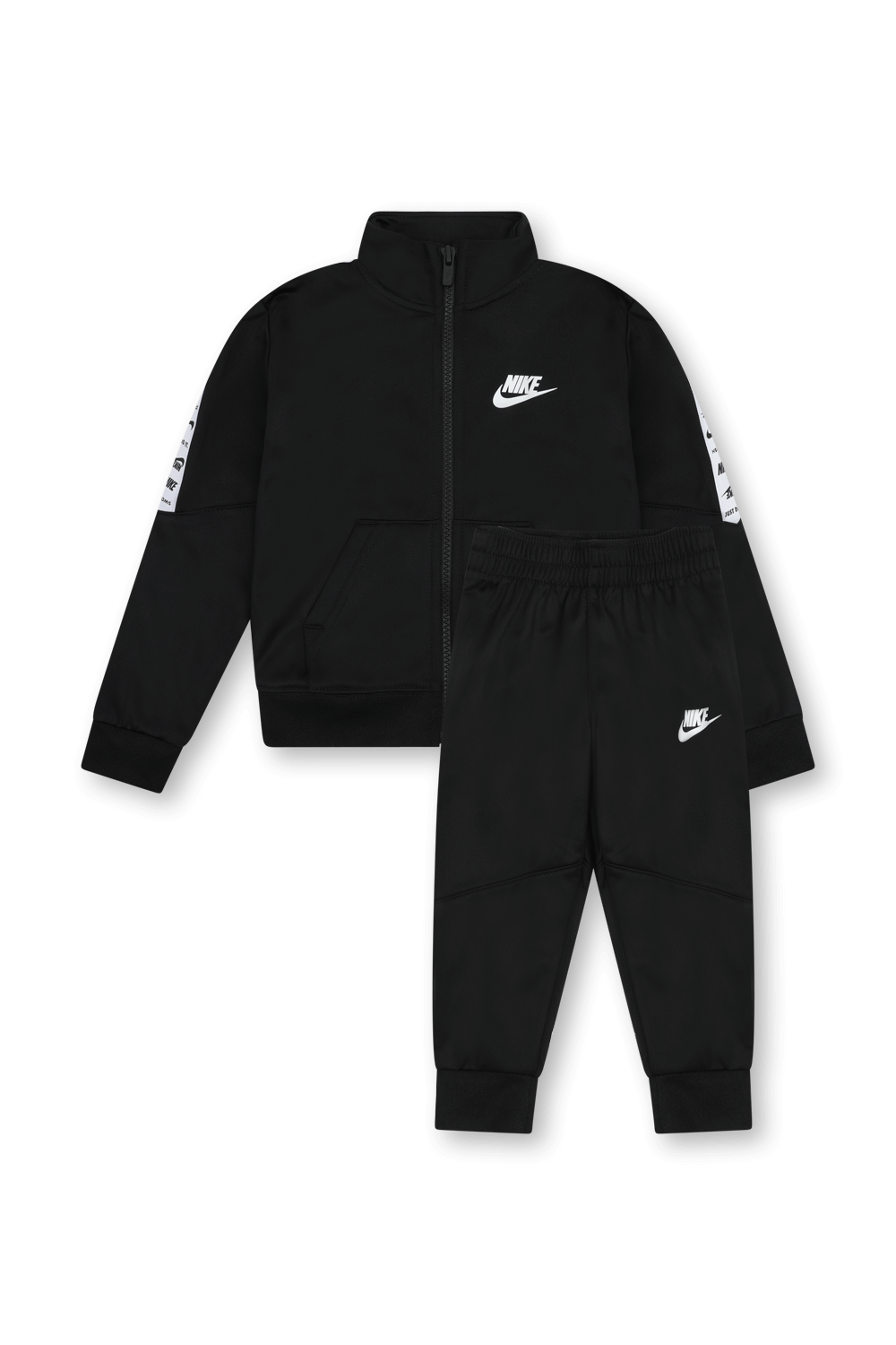 תמונה קידמית של חליפת טרנינג ארוכה עם לוגו - גילאי 4-7