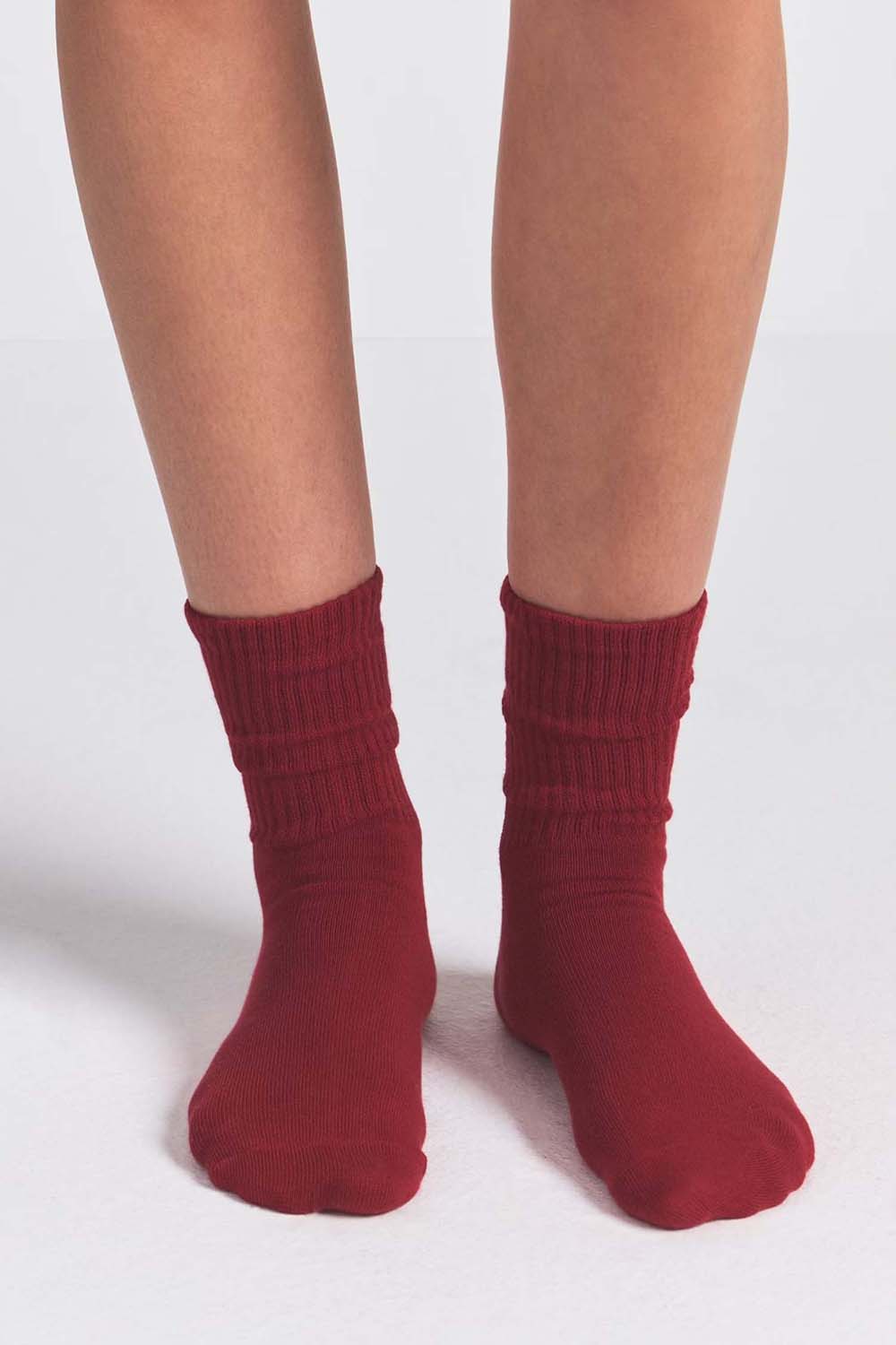 תמונת תקריב דוגמן של RIBBED CREW SOCK 3-PACK