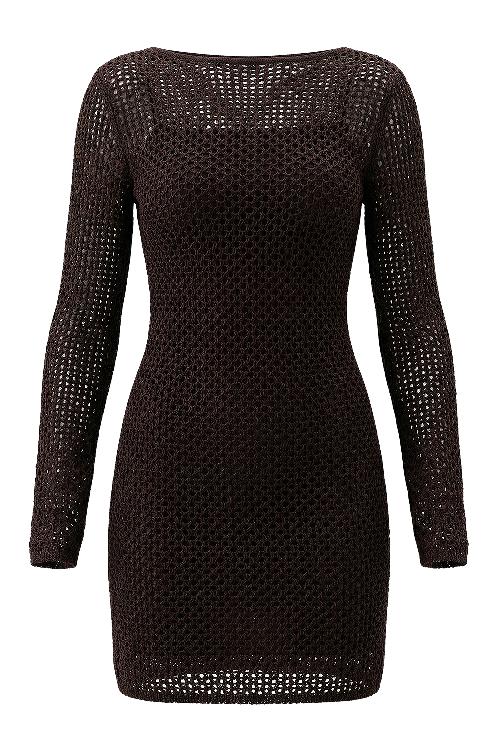 תמונה קידמית של שמלת מיני