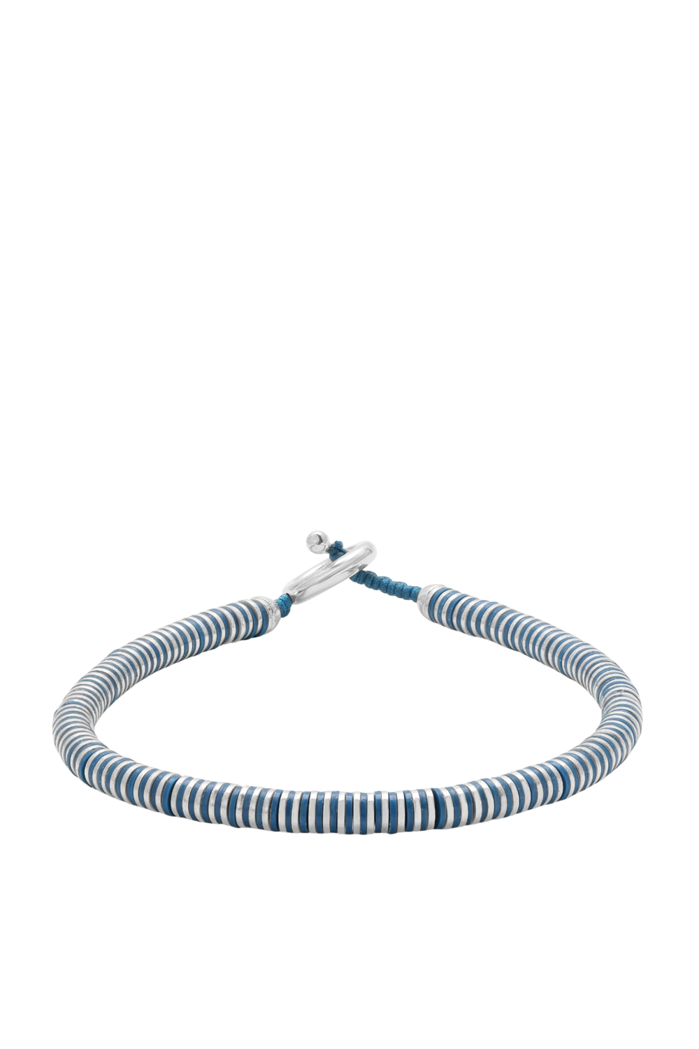 תמונה קידמית של צמיד חרוזים