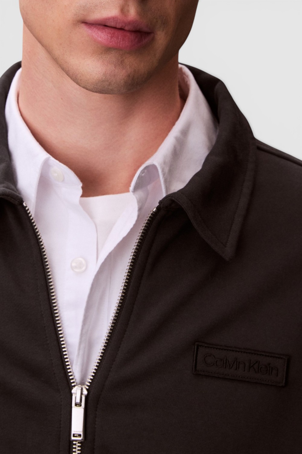 תמונת תקריב דוגמן של ז'קט וופל