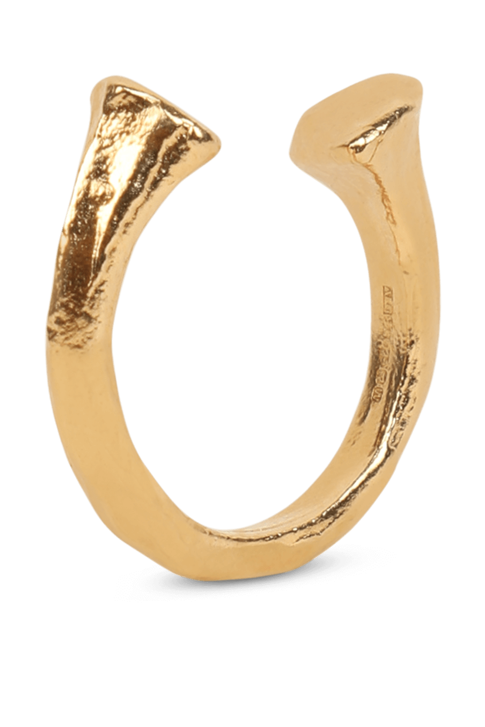 טבעת דה סילואט אוף דיזייר בציפוי זהב 24 קראט ALIGHIERI