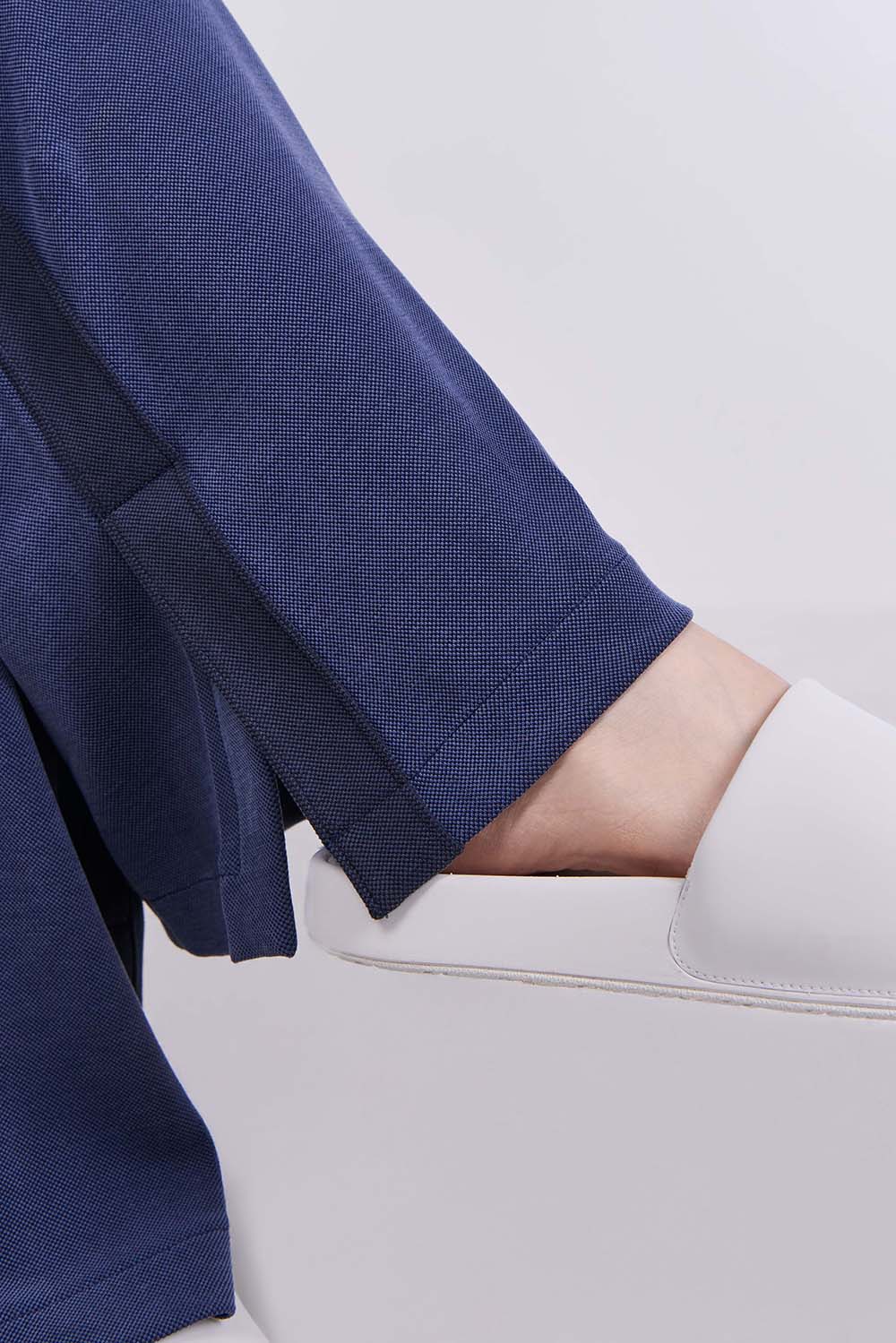 Softstreme High-Rise Wide-Leg Pique Pant Regular