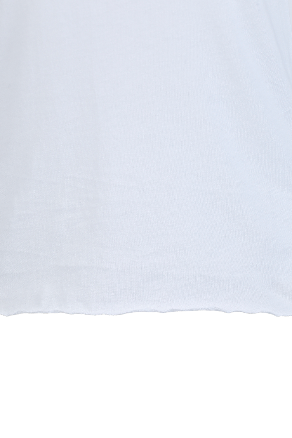 תמונת תקריב של Muscle Tee in White