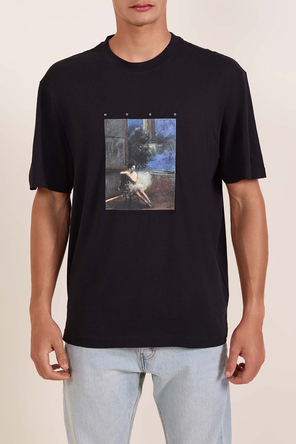 תמונת דוגמן קידמית של חולצת טי