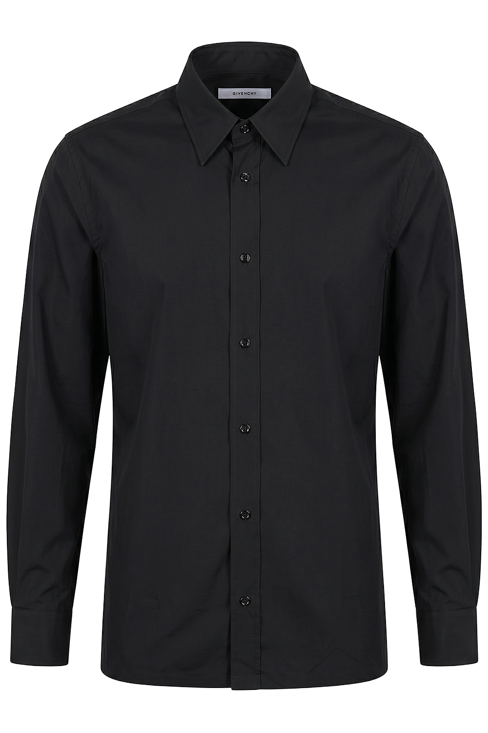 תמונה קידמית של חולצה מכופתרת ארוכה