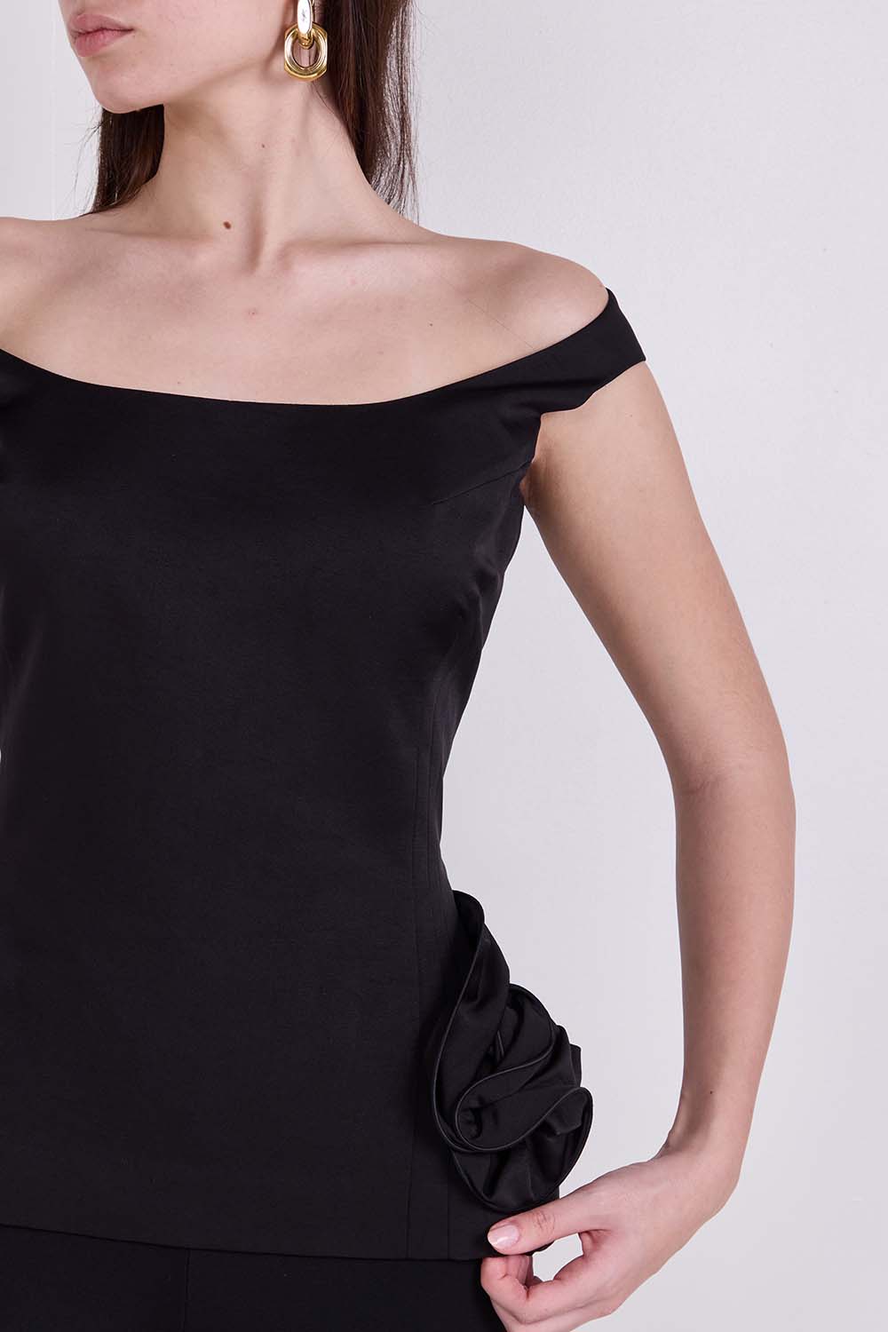 תמונת תקריב דוגמן של טופ פרחים