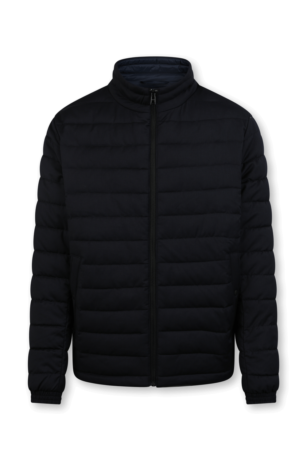 תמונה קידמית של מעיל מרופד מצמר