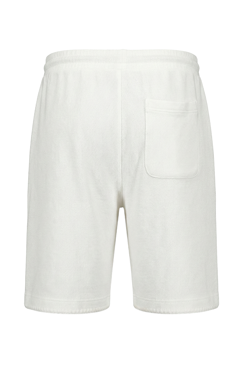 תמונה אחורית של מכנסי ג'וגר קצרים