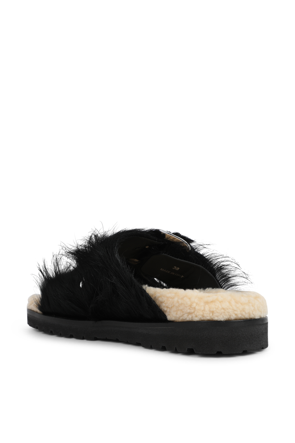 תמונה אחורית של סנדלי רוק יור רואוד מעור