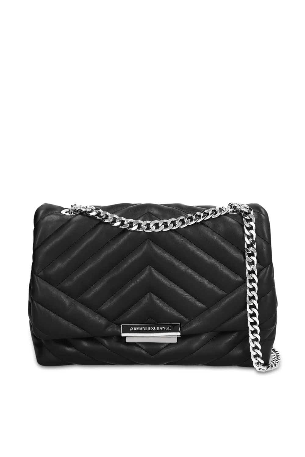 תמונה קידמית של תיק כתף קווילט מדיום