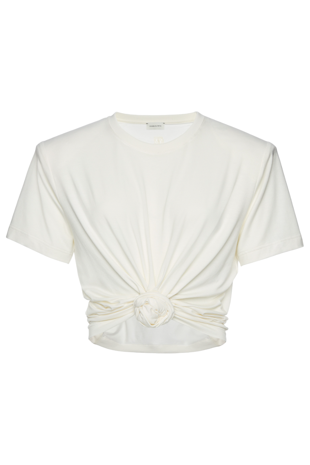 תמונה קידמית של חולצת טי פרח