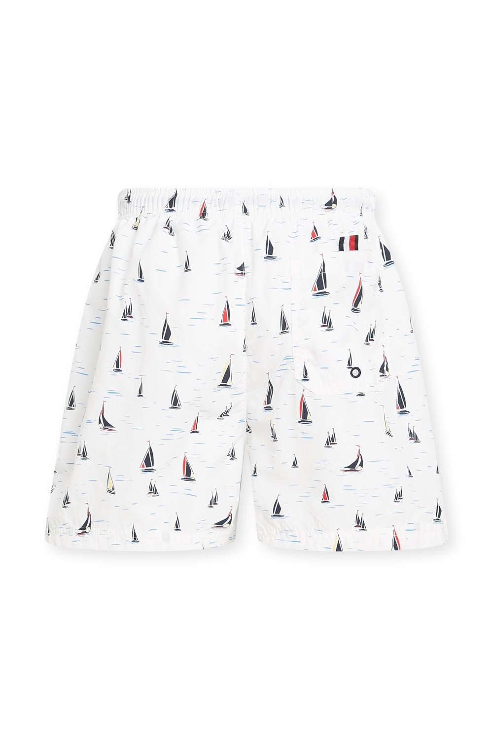 תמונה אחורית של מכנסי בגד ים