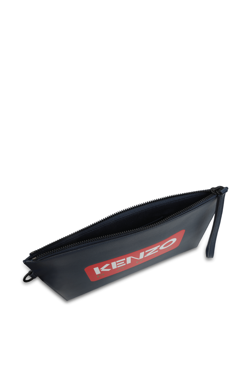 תמונת פנים של תיק קלא'ץ גרפי גדול מעור