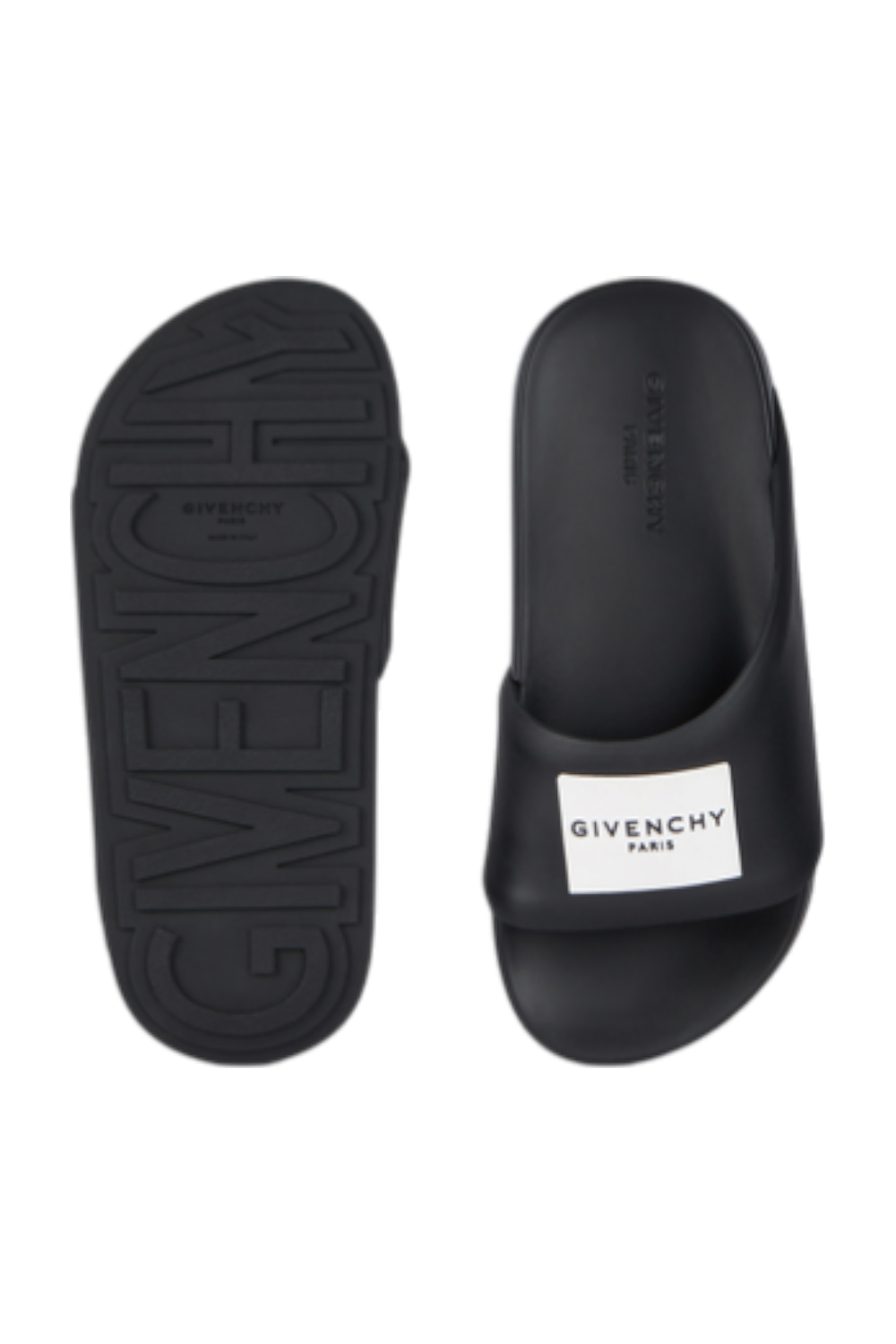 תמונת תקריב של כפכפי סליידס