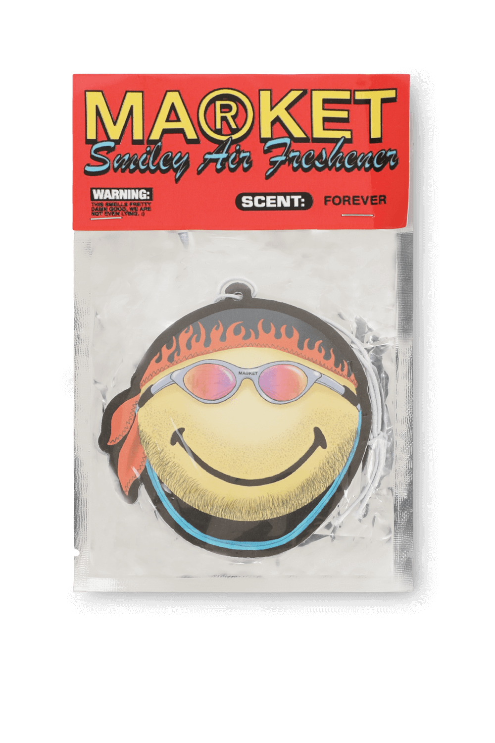 תמונה קידמית של מרענן אוויר בדמות סמיילי