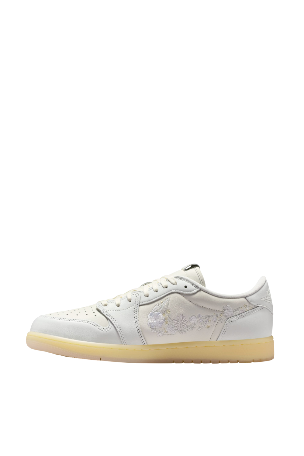 תמונה אחורית של נעלי סניקרס אייר ג&rsquo;ורדן 1 רטרו לואו או־ג&rsquo;י